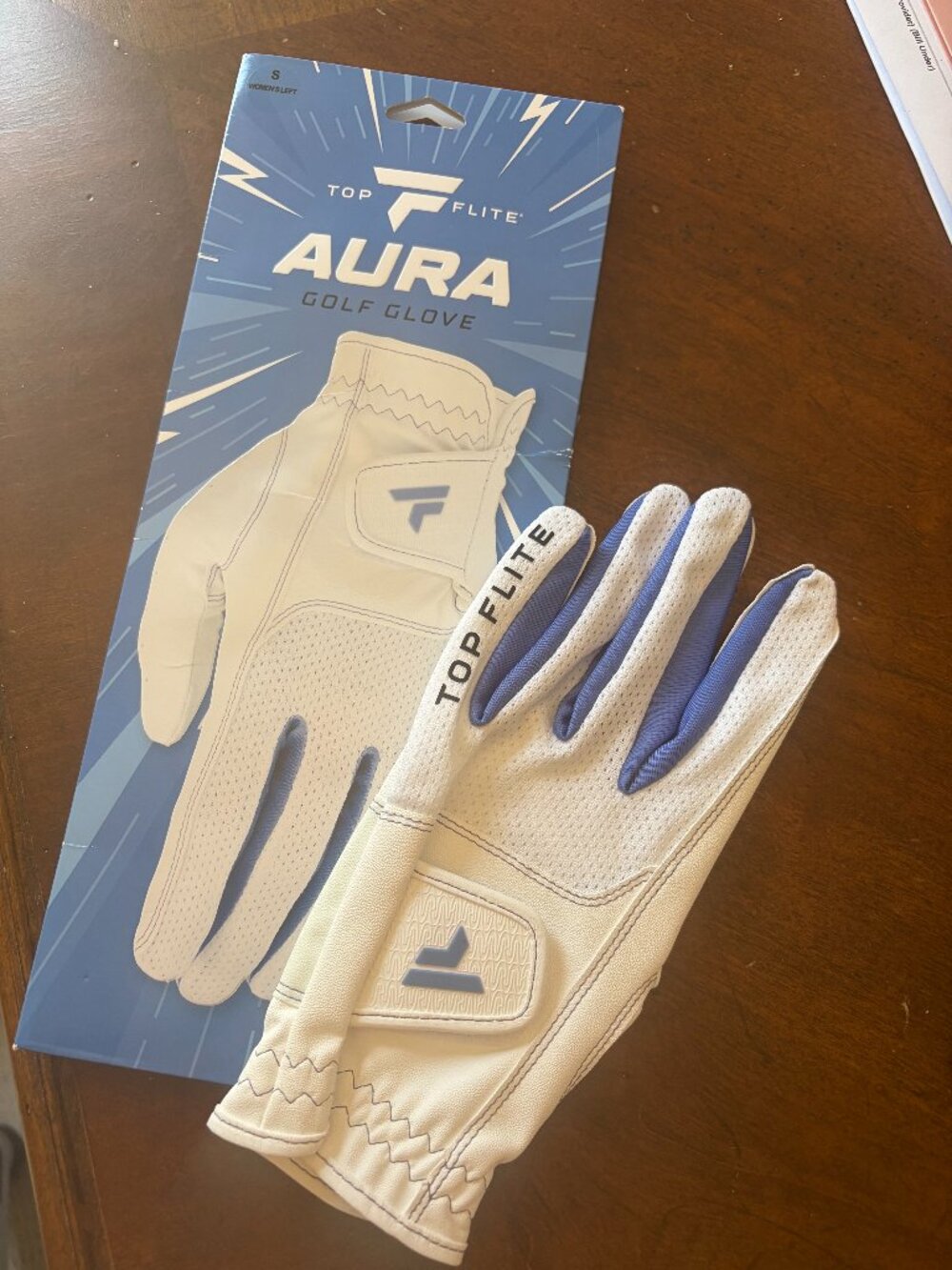 Women's New TOP FLITE Golf Glove - left hand size small